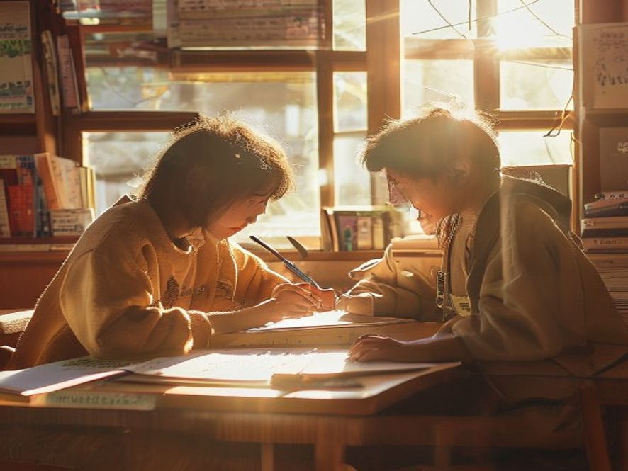 两广地区中学生数学竞赛场景