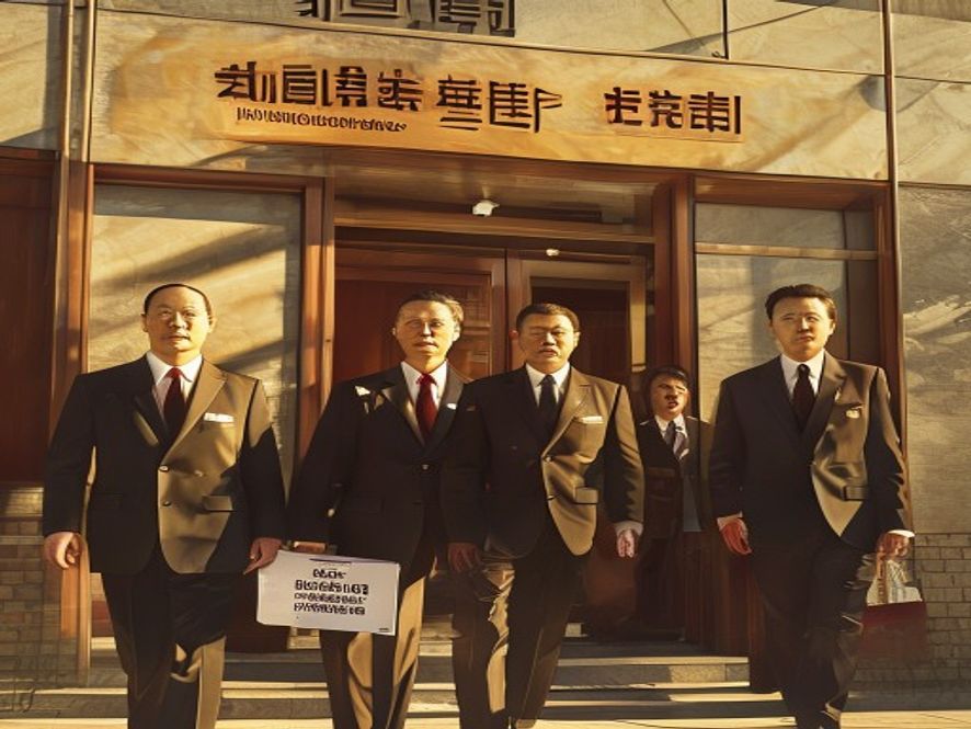 官方工作组进入办公楼开展调查