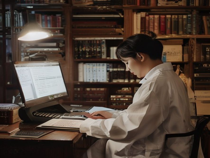 研究人员扫描旧书提取文字用于AI训练