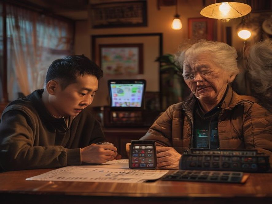 年轻人和母亲因炒币亏钱发生冲突