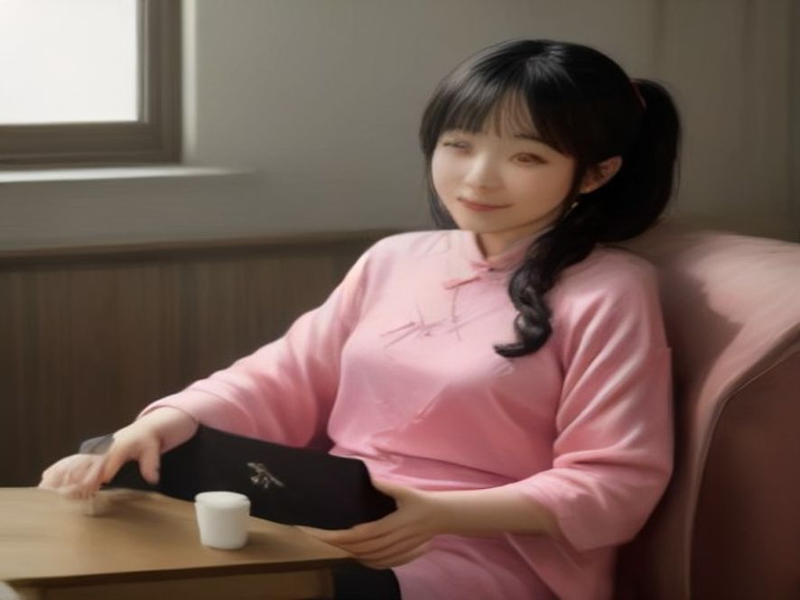 人与智能音箱自然对话，音箱屏幕亮起回应，电脑上显示聊天窗口，体现AI适应人类交流方式