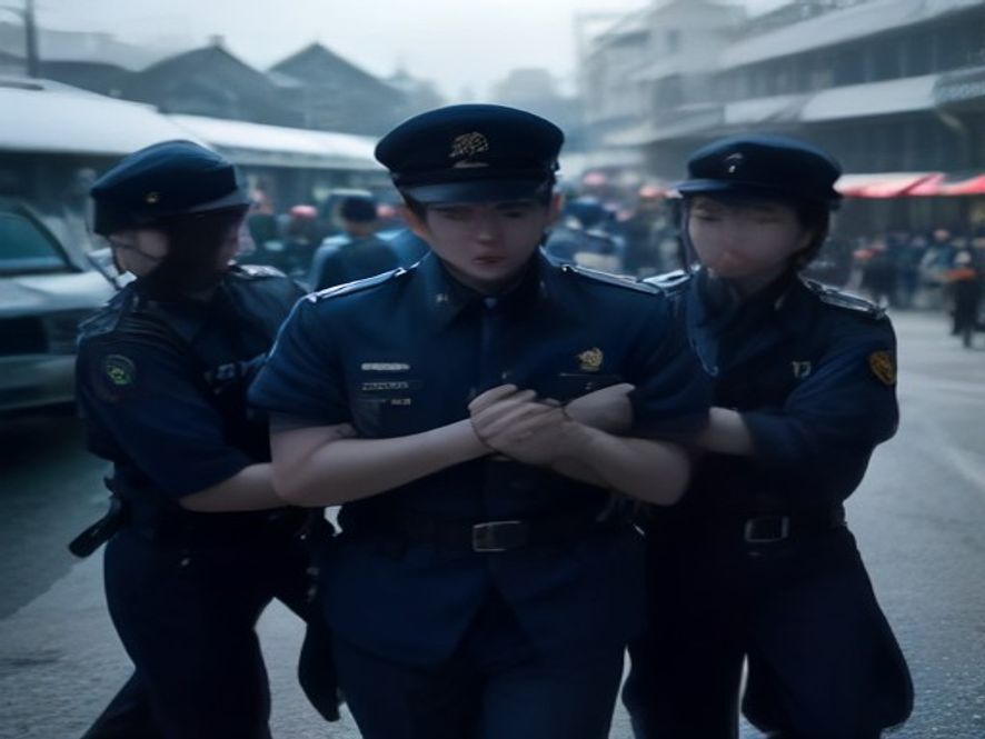 督导组联合警察抓捕黑恶势力头目