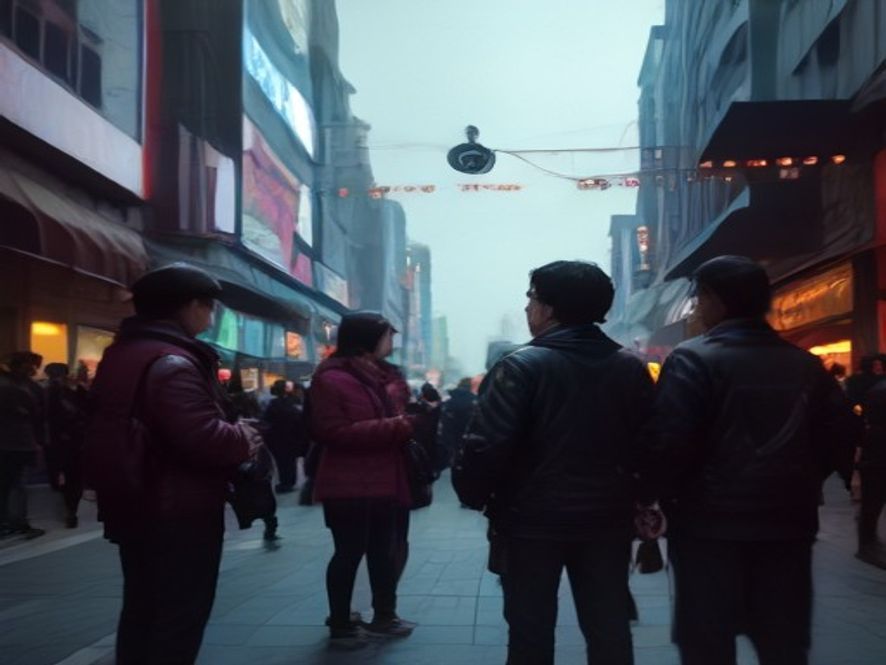 中国街头多人正在使用国产AI应用